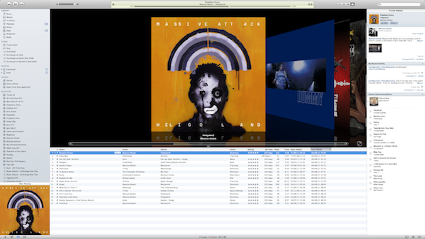 iTunes Lion fullscreen