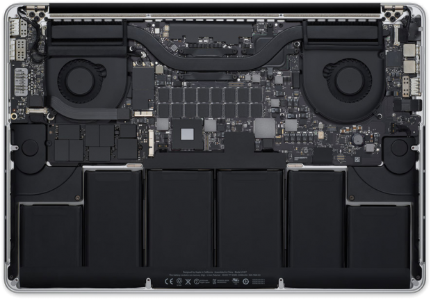 MacBook Pro Retina inside